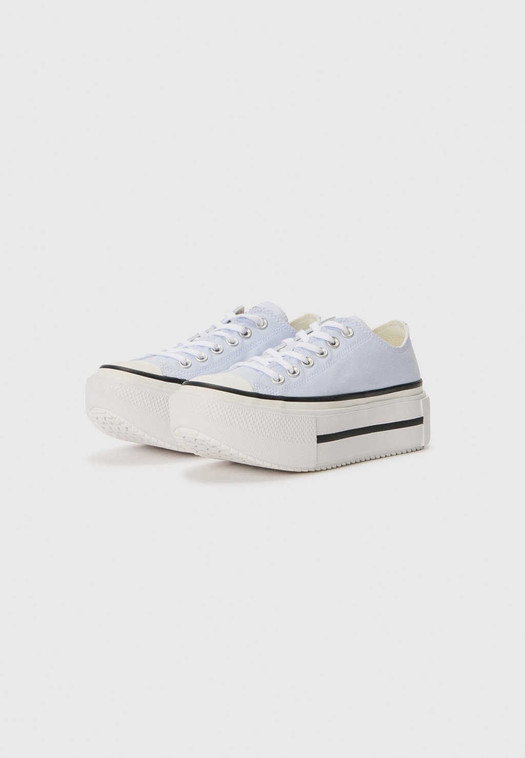 Кроссовки CHUCK TAYLOR ALL STAR LIFT DOUBLE STACK Converse, сиреневый — фото 2