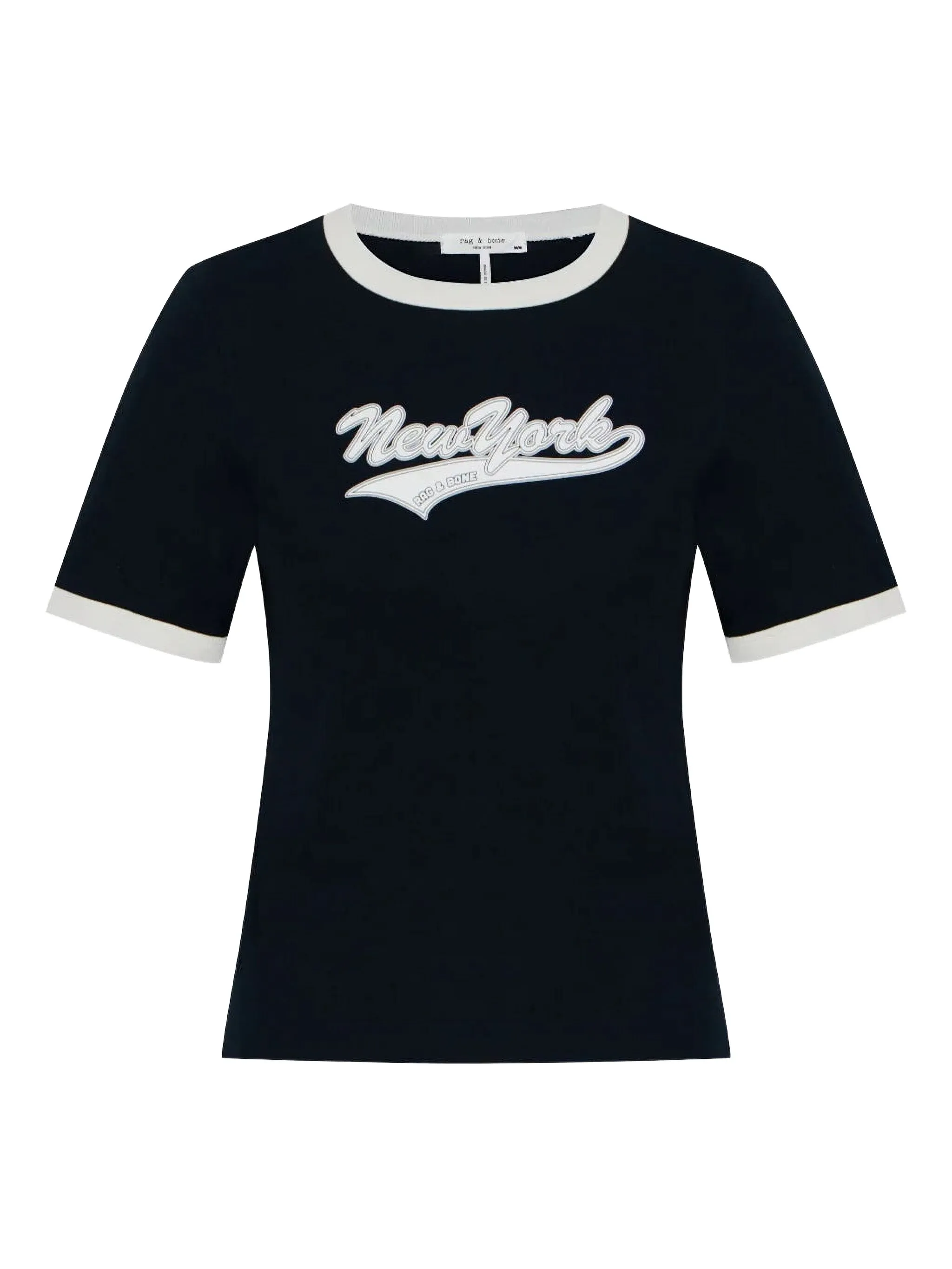 

Футболка Mica Rag & Bone, темно-синий