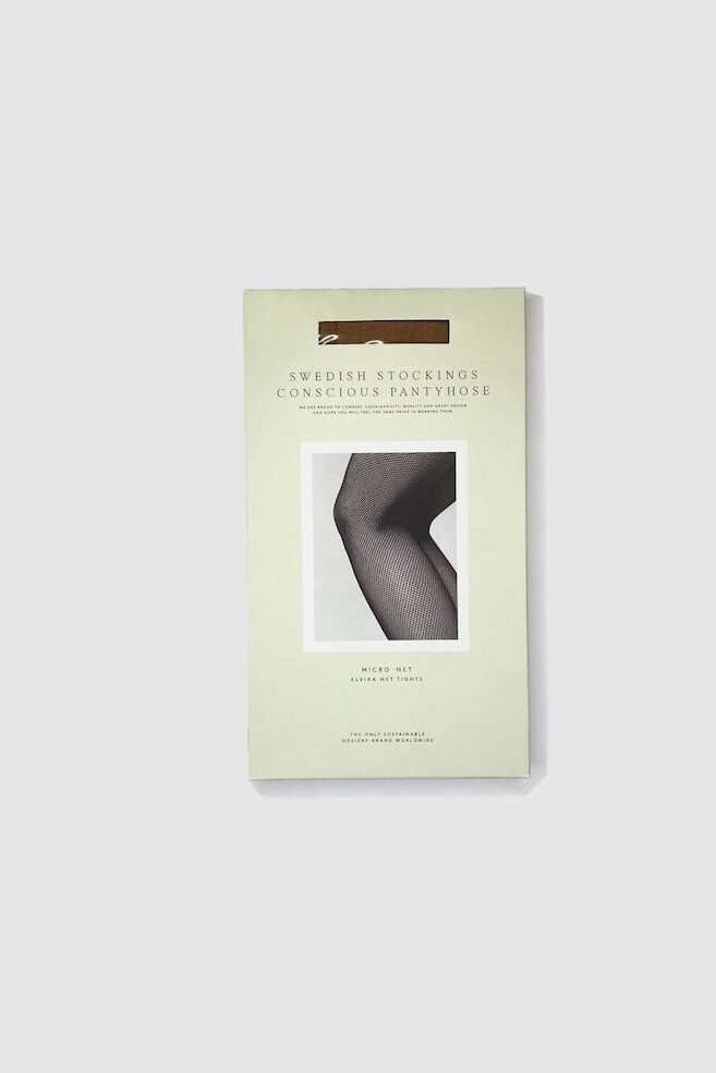 

Колготки сетчатые Elvira Swedish Stockings, коричневый