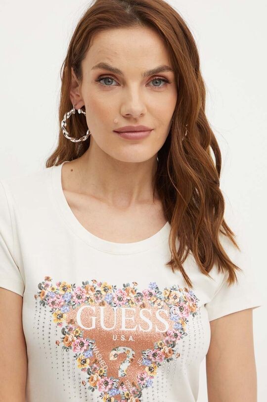

Футболка Guess, бежевый