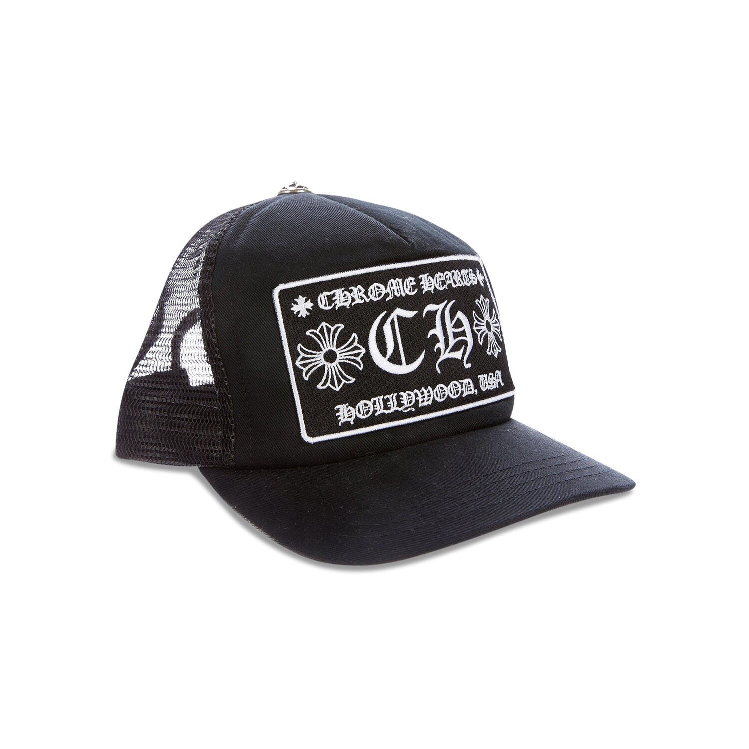 

Кепка Chrome Hearts Ch Hollywood Trucker, черная