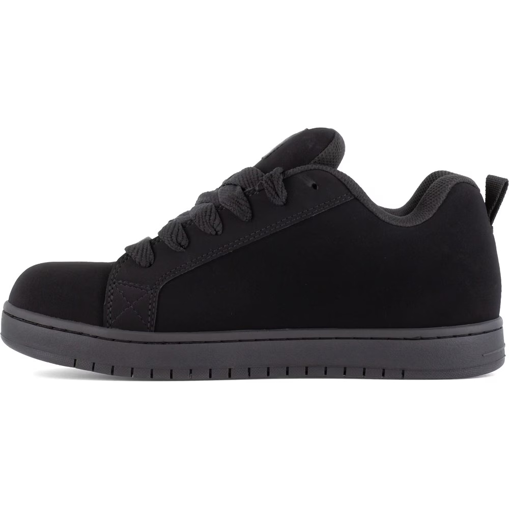 Кроссовки для работы с композитным носком Court Graffik Dc Shoes, black — фото 3