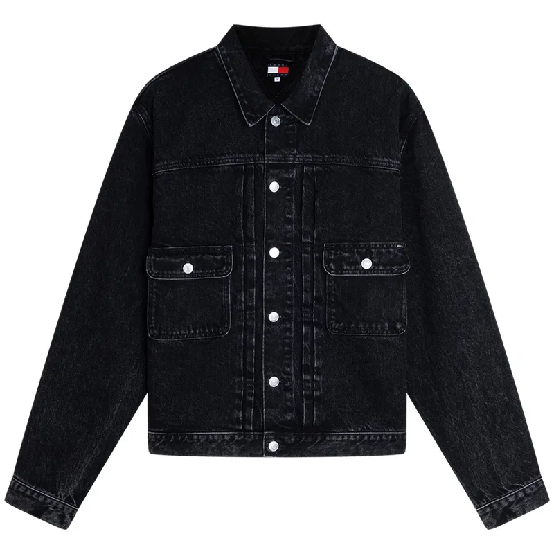 Джинсовая куртка мужская Tommy Hilfiger деним черный
