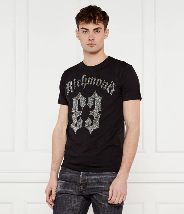 

Футболка с бантом Slim fit Richmond X, черный