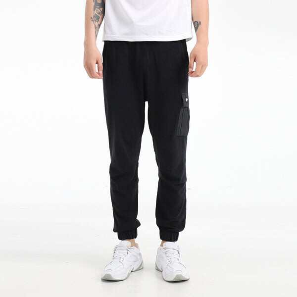 Брюки men's slim fit cargo casual sports pants/trousers/joggers black Nike, черный — фото 4