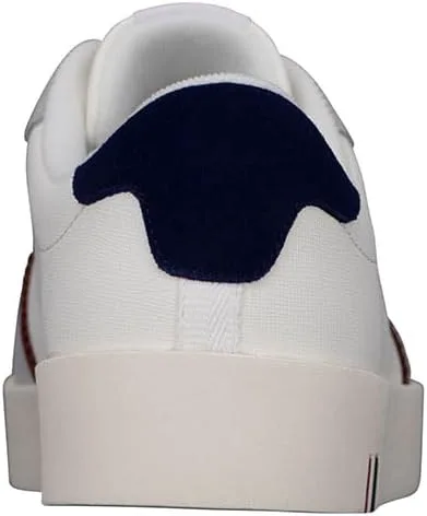 Кроссовки Ben Sherman Mens Richmond, белый/темно-синий/красный — фото 4