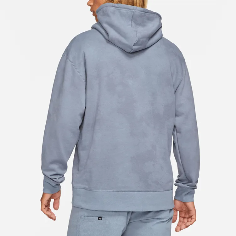 Nike Толстовка мужская с капюшоном, цвет Slate Gray/Slate Blue — фото 4