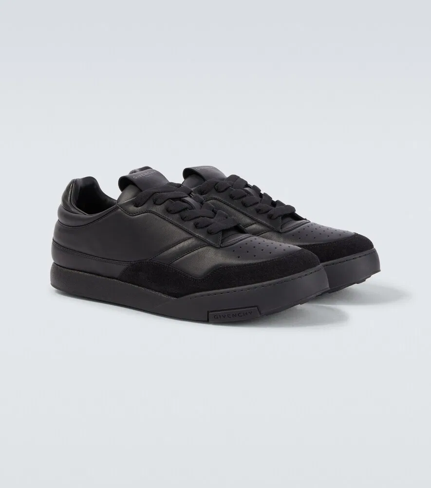 Кожаные кроссовки Yard Court Givenchy, черный