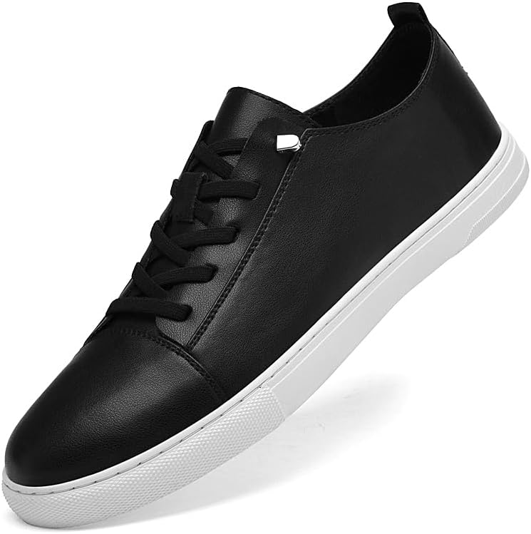 

Мужские модные белые кроссовки из натуральной кожи, легкие, дышащие и противоскользящие кроссовки Meixi Mobile