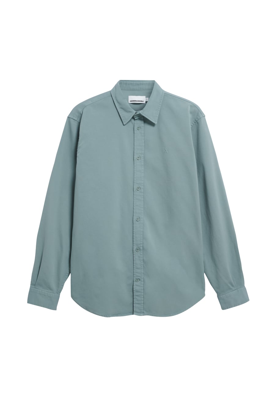 

Рубашка на пуговицах Comfort fit ARMEDANGELS GIAALO, зеленый