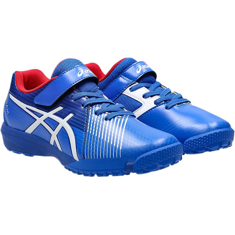 ASICS Детские футбольные бутсы Lazerbeam низкие устойчивые к истиранию Blue Kids — фото 4