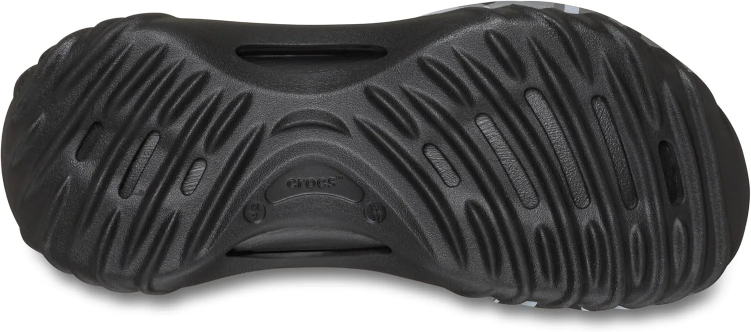 Сабо Crocs Unisex Adult Echo Wave Clogs, черный/серый — фото 3