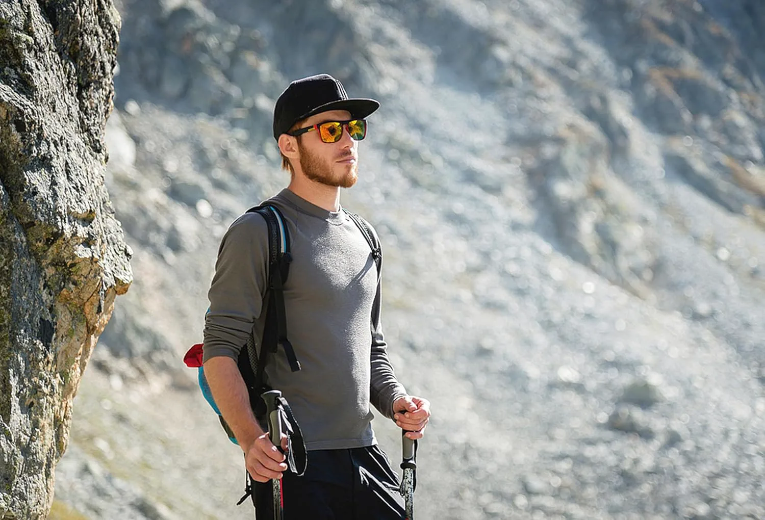 

Поляризованные спортивные солнцезащитные очки для мужчин, для велоспорта, бега, рыбалки, гольфа, женские солнцезащитные очки HD731 VIAHDA, （2 Pack）blue/Red