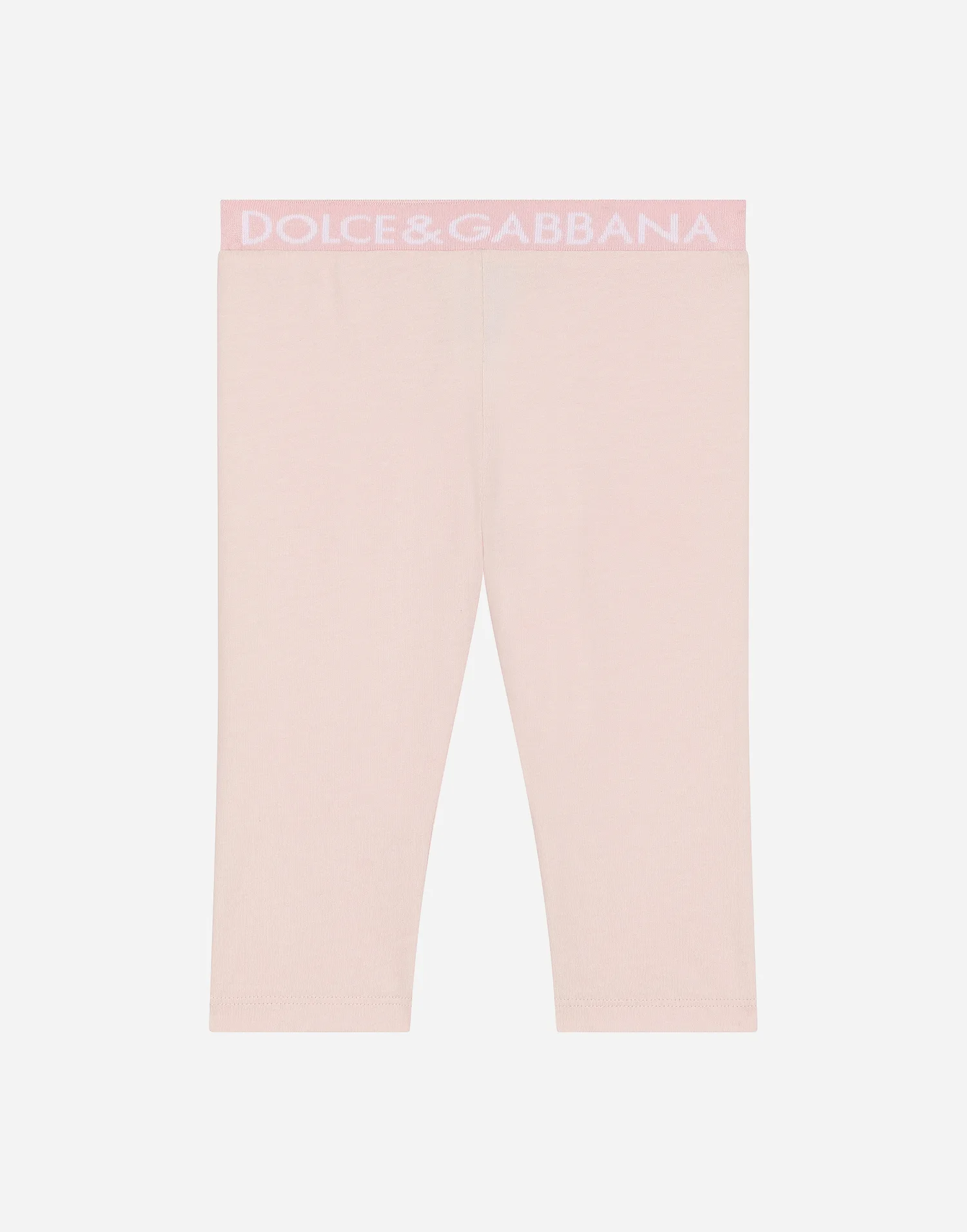 Джерси-леггинсы с эластичной лентой Dolce&Gabbana, розовый