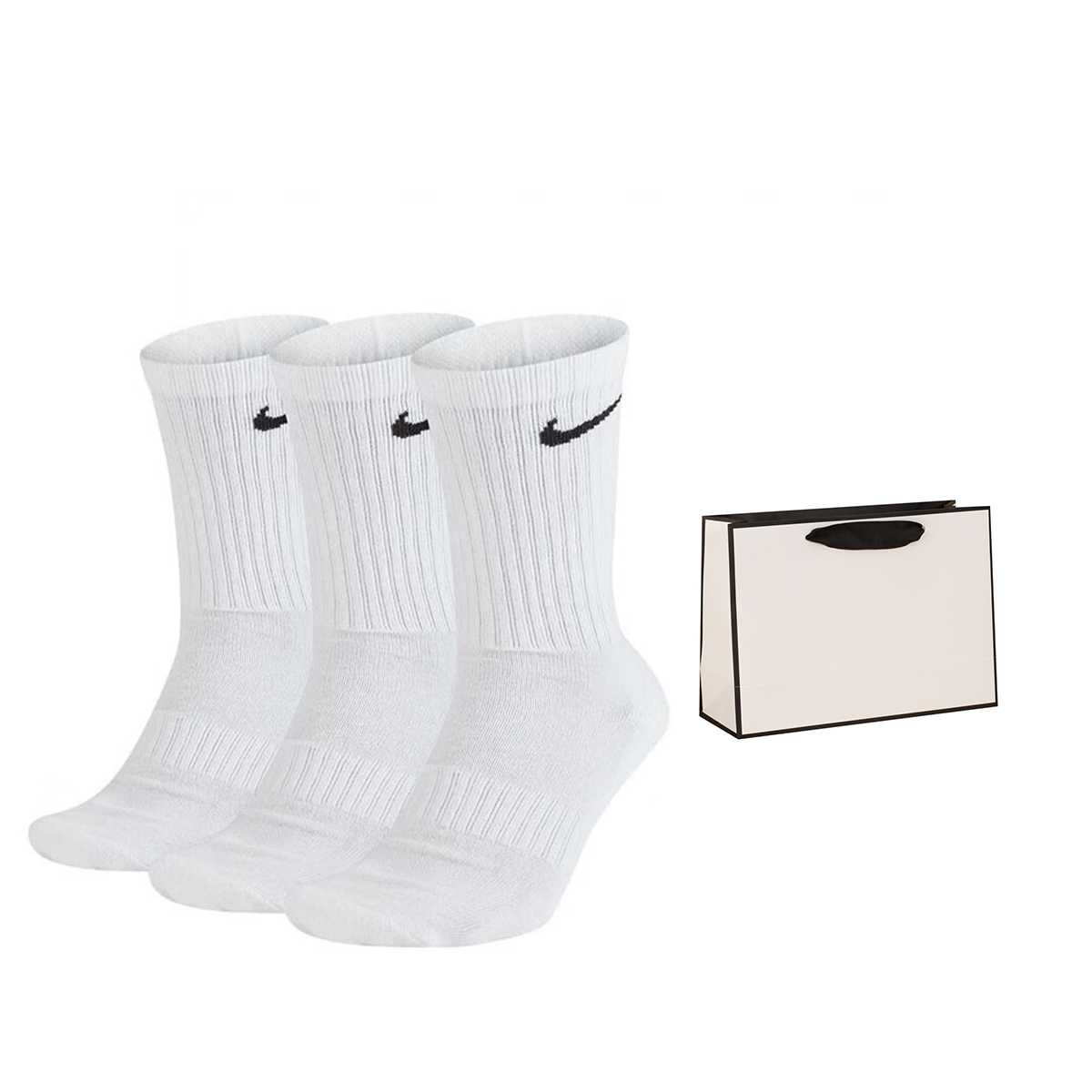 

Nike Подарочная коробка носков Sports Life Series унисекс 3 пары белый