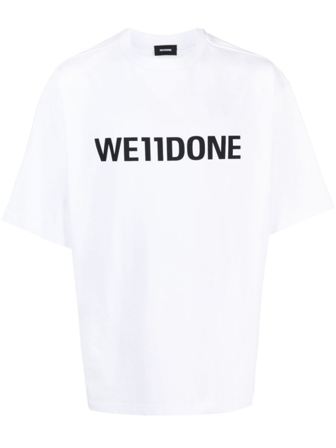 

We11done футболка с логотипом, белый