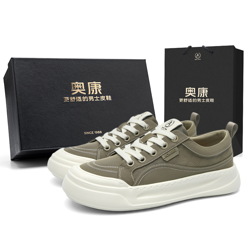 

Низкие мужские кроссовки AOKANG, Khaki Green[Box]