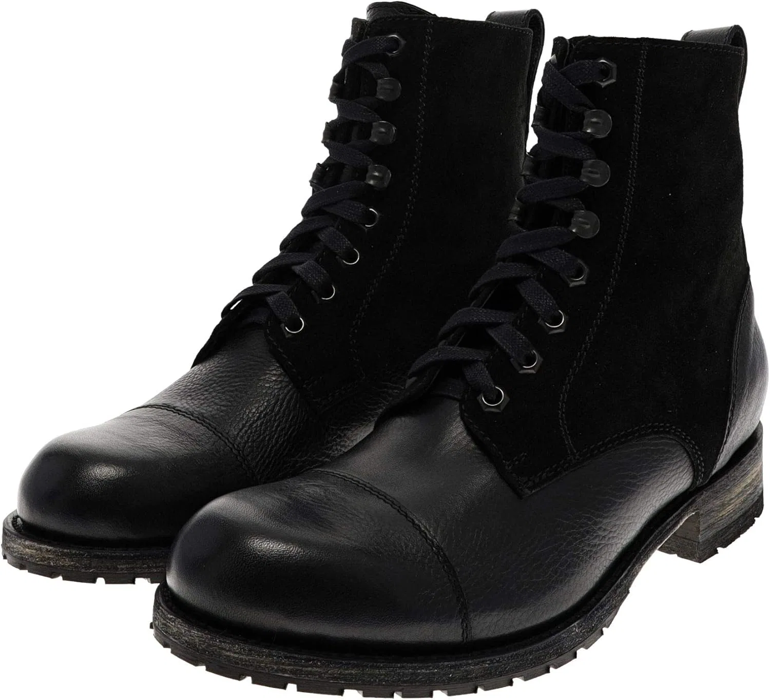 FB Fashion Boots Кожаные ботинки Sendra 12858 на шнуровке, черные — фото 2