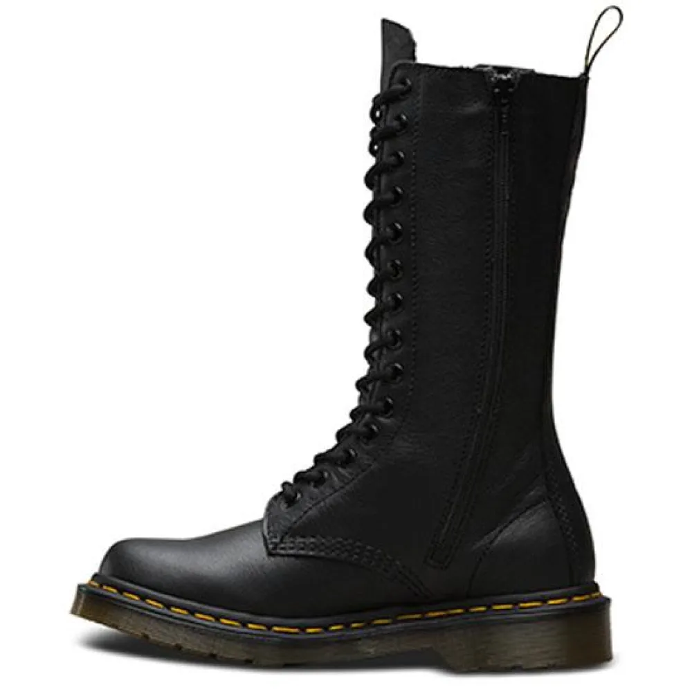Ботинки Dr Martens 1B99 14 Eye Virginia, черный — фото 3