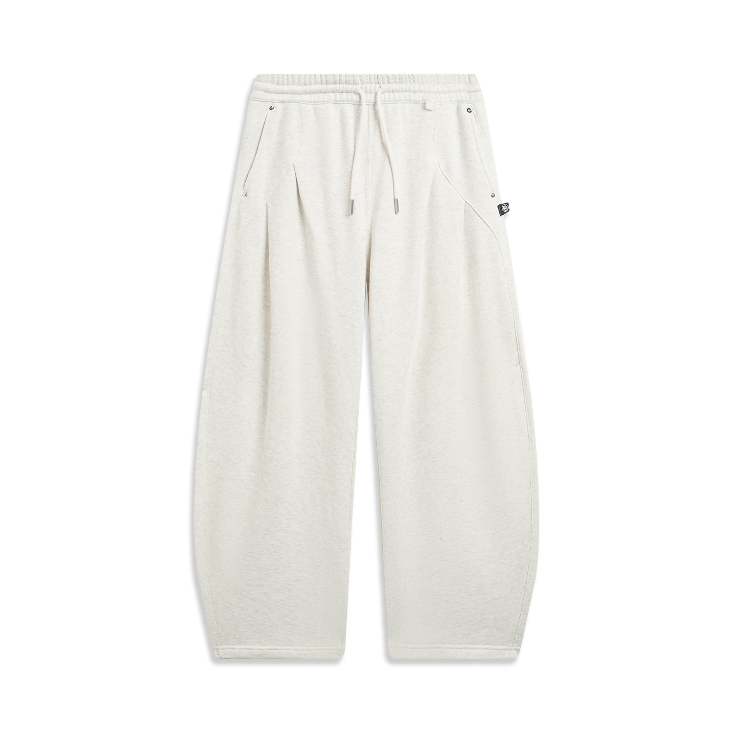 

Li Ning x 1807 LIANNINGKUAN Basketball Collection Повседневные мужские брюки, heather серый mist белый