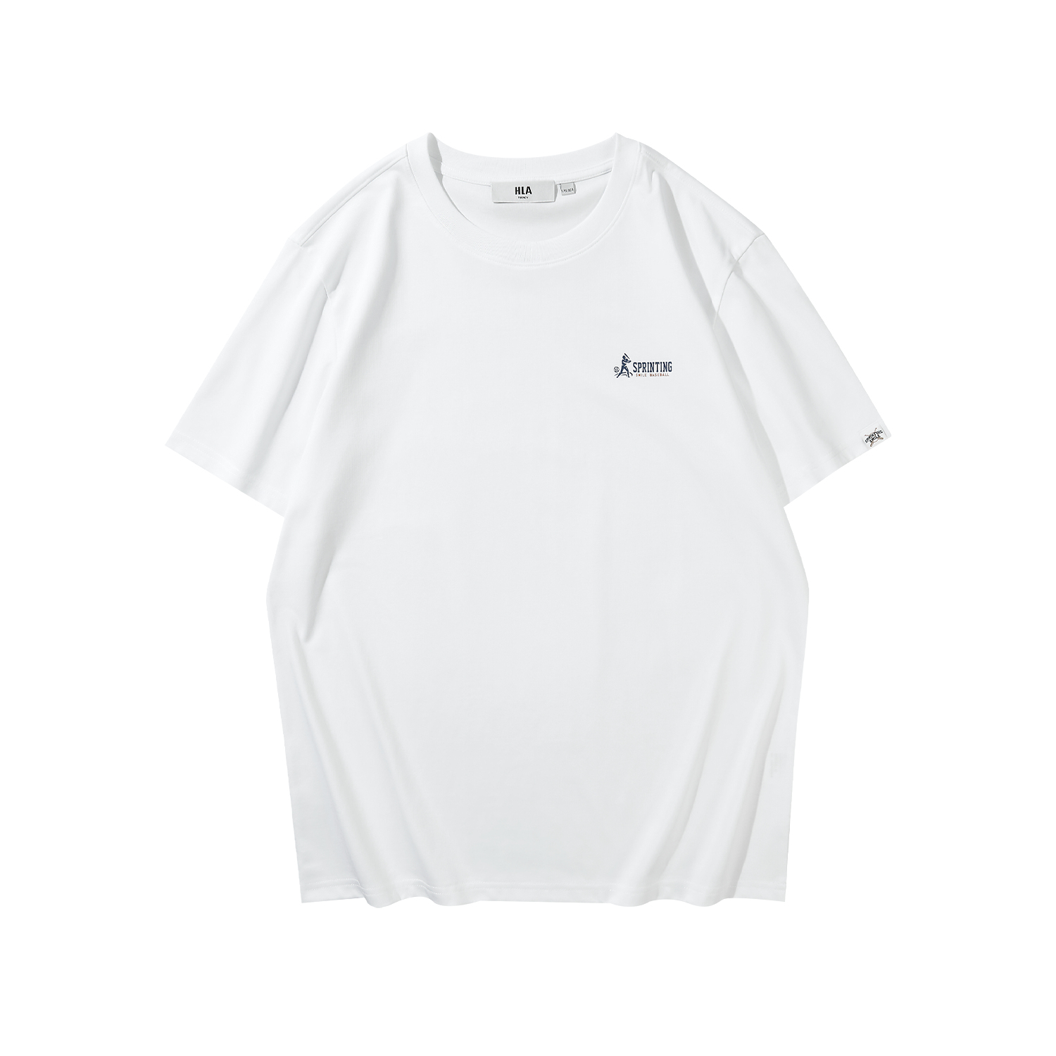 

Футболка с короткими рукавами HLA, средне-серый 40