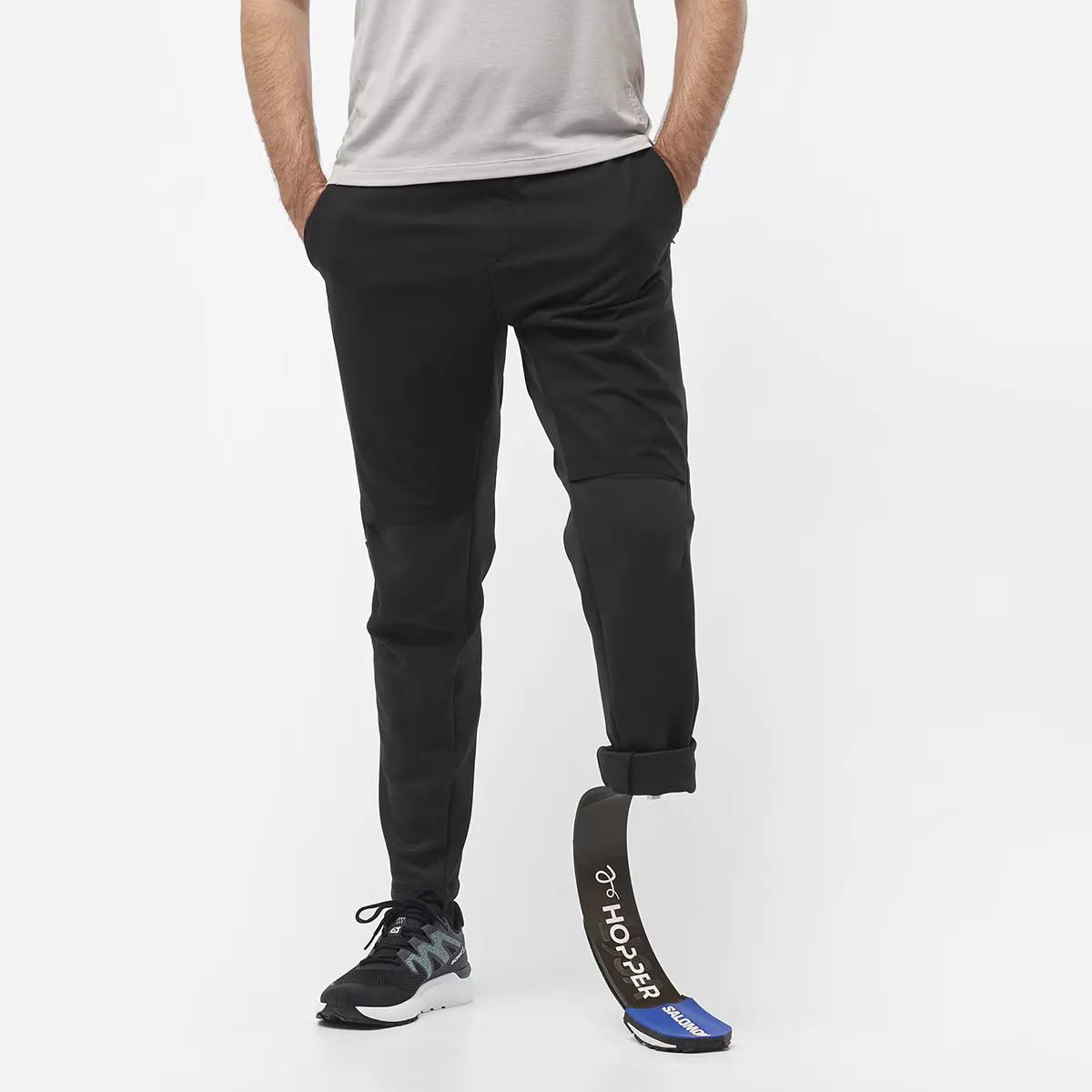 

Мужские брюки Runlife M Salomon, чёрный