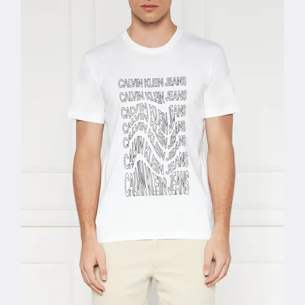

Футболка стандартного кроя Calvin Klein, белый