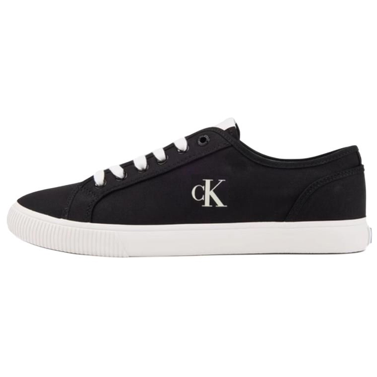 

CKJ CALVIN KLEIN JEANS Низкие парусиновые туфли мужские, черные