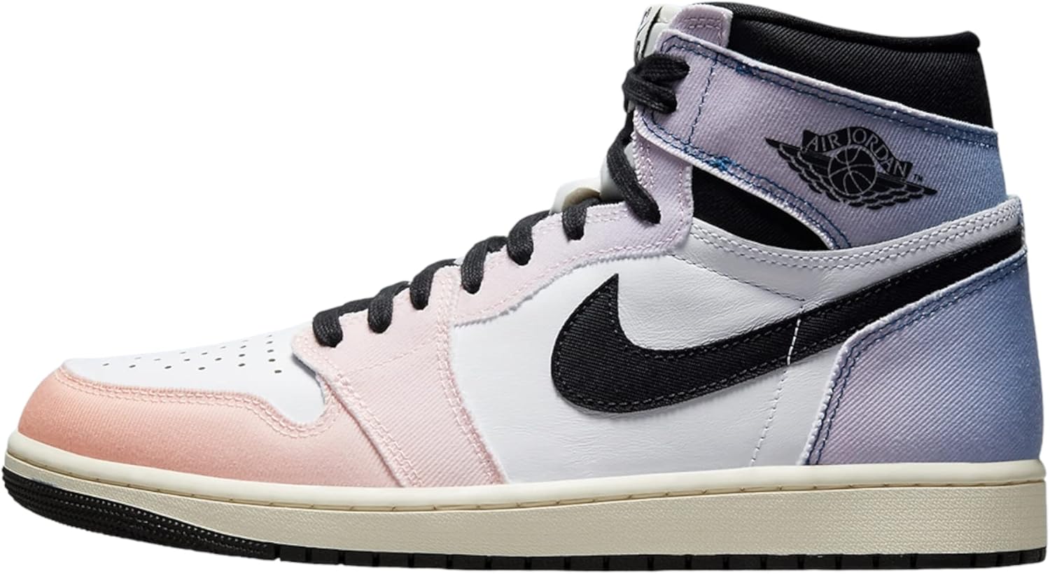 

Женские кроссовки Nike Air Jordan 1 Mid, Vibrant Orange Black Ice Purple