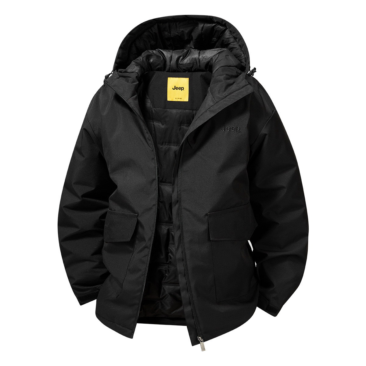 

Пуховик Outdoor Casual Unisex Jeep, черный