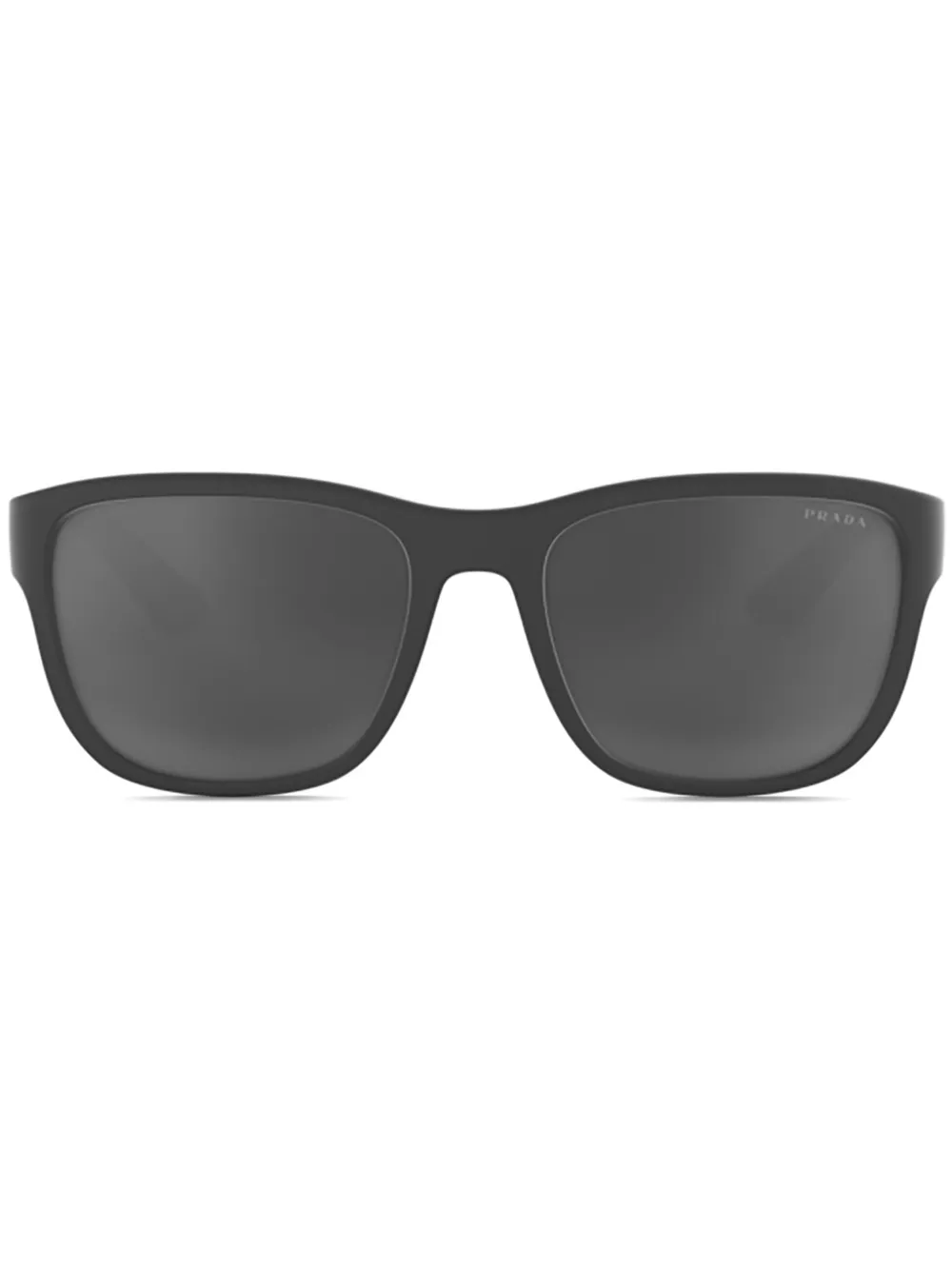 

Солнцезащитные очки в квадратной оправе Prada Eyewear, серый