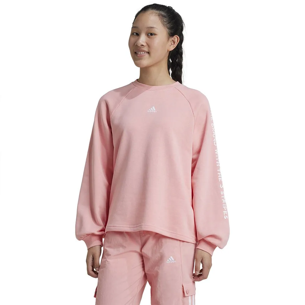 

Толстовка adidas Jam Crew, розовый
