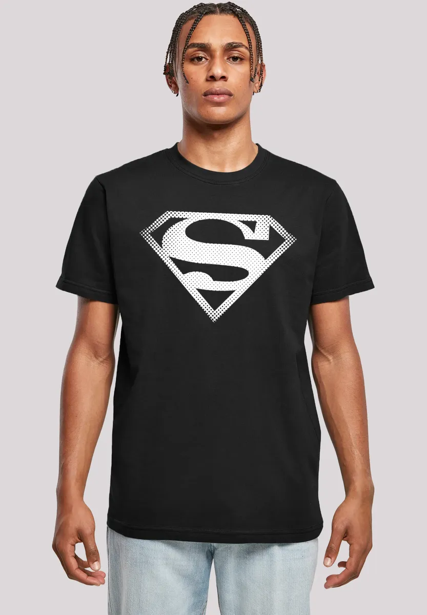 

Футболка F4NT4STIC "DC Comics Superman Spot Logo", мужская, товары премиум-класса, стандартного кроя, базовая модель, с принтом, черный