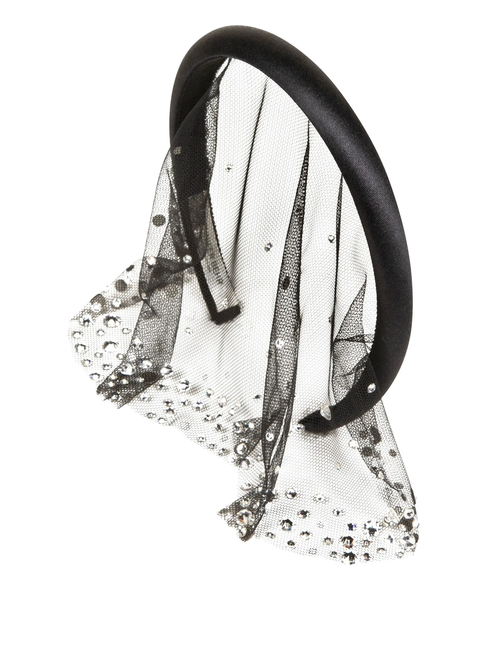 

Украшение для волос crystal sydney voilette Jennifer Behr, черный