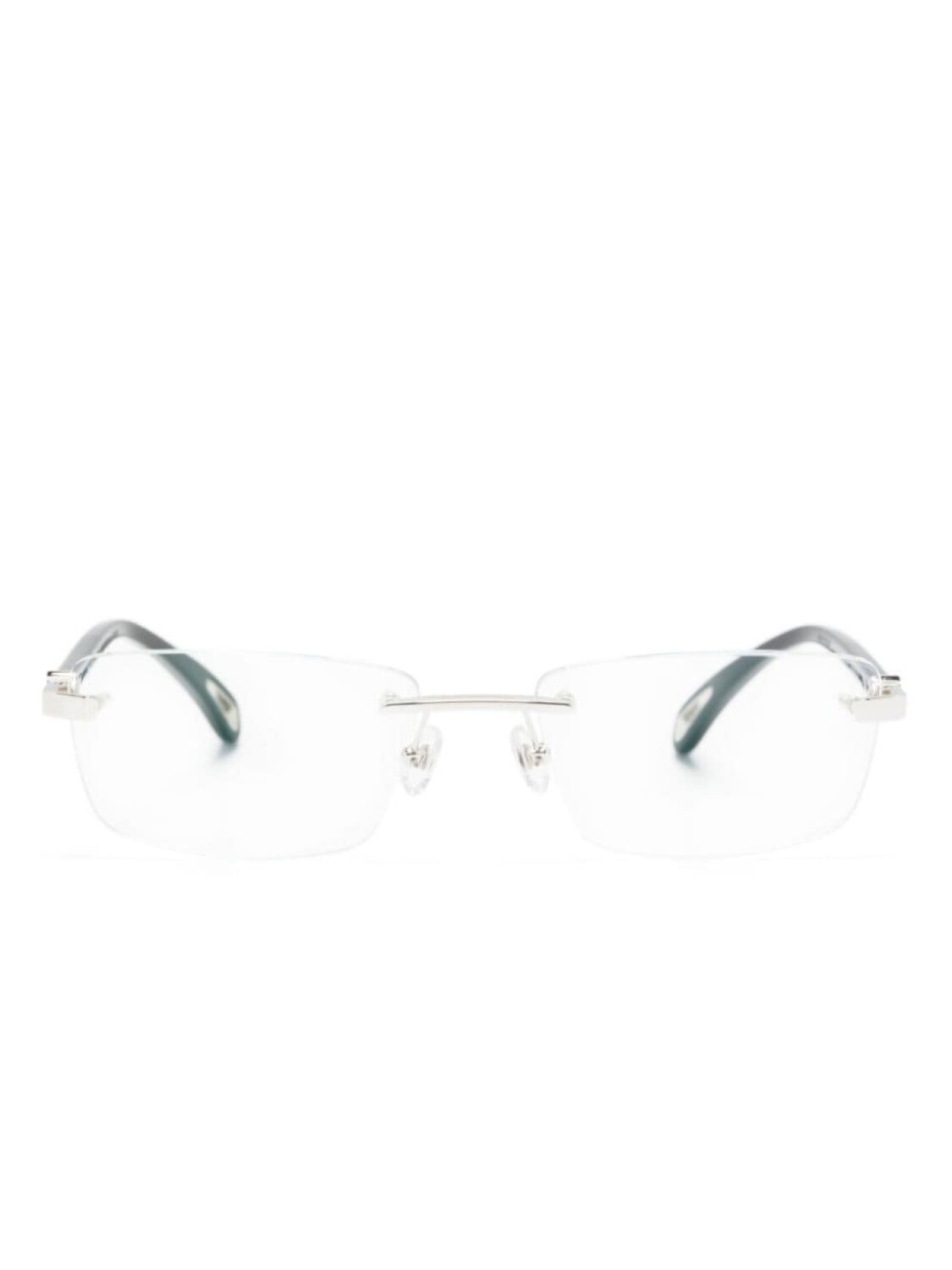 

Maybach eyewear очки The Artist IX в прямоугольной оправе, серебристый