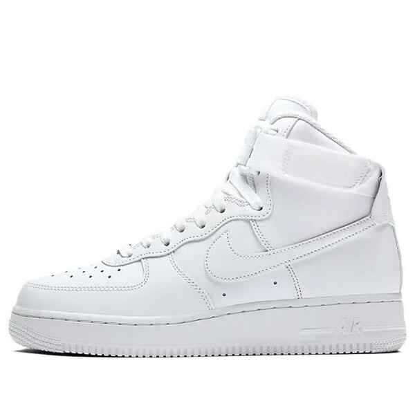 Кроссовки air force 1 высокие Nike, белый