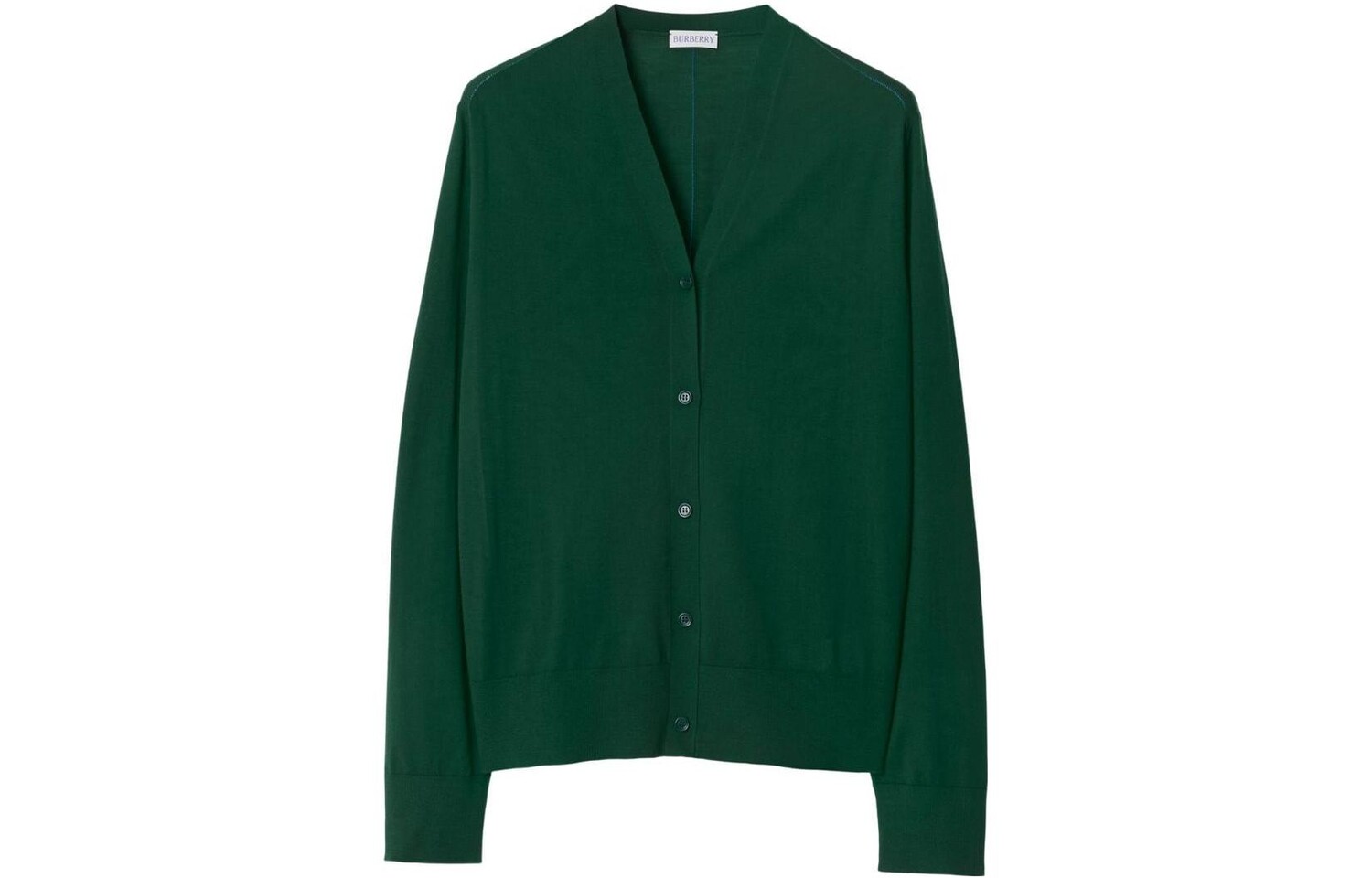 

Кардиган женский Burberry Fine-knit, темно-зеленый