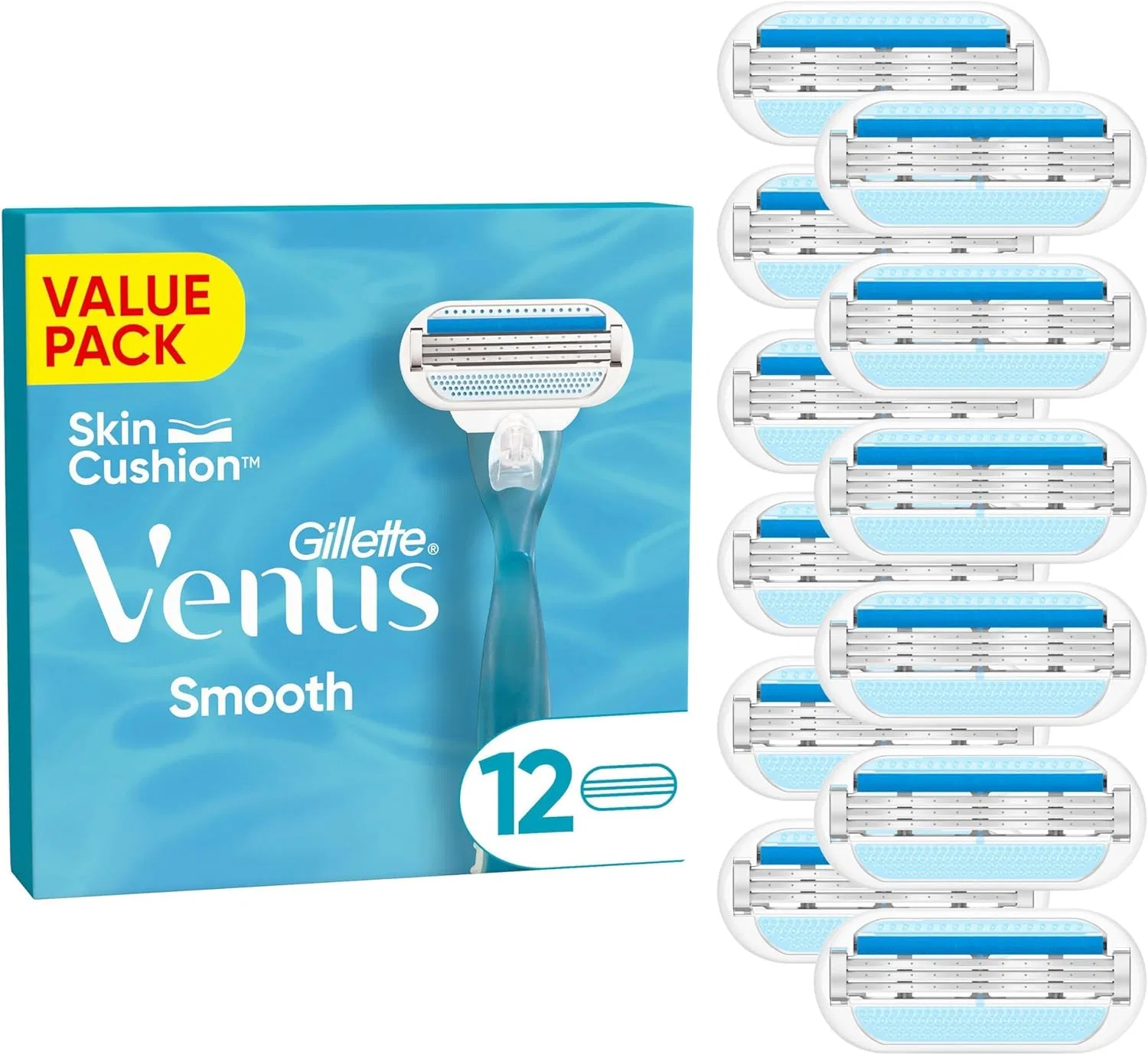 Сменные кассеты для женской бритвы «Venus Smooth» от Gillette Gillette Venus