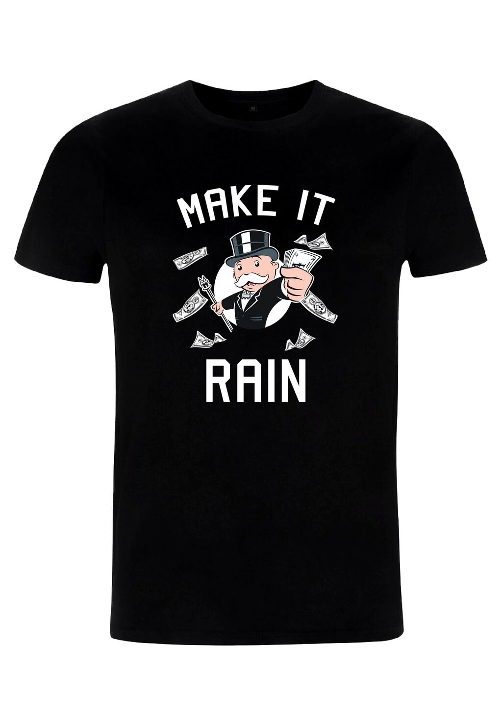 

Футболка с принтом MONOPOLY RAIN Henry Tiger, черный
