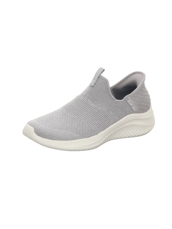 Тапочки Skechers Sport Slip Ins Ultra Flex 30, серый