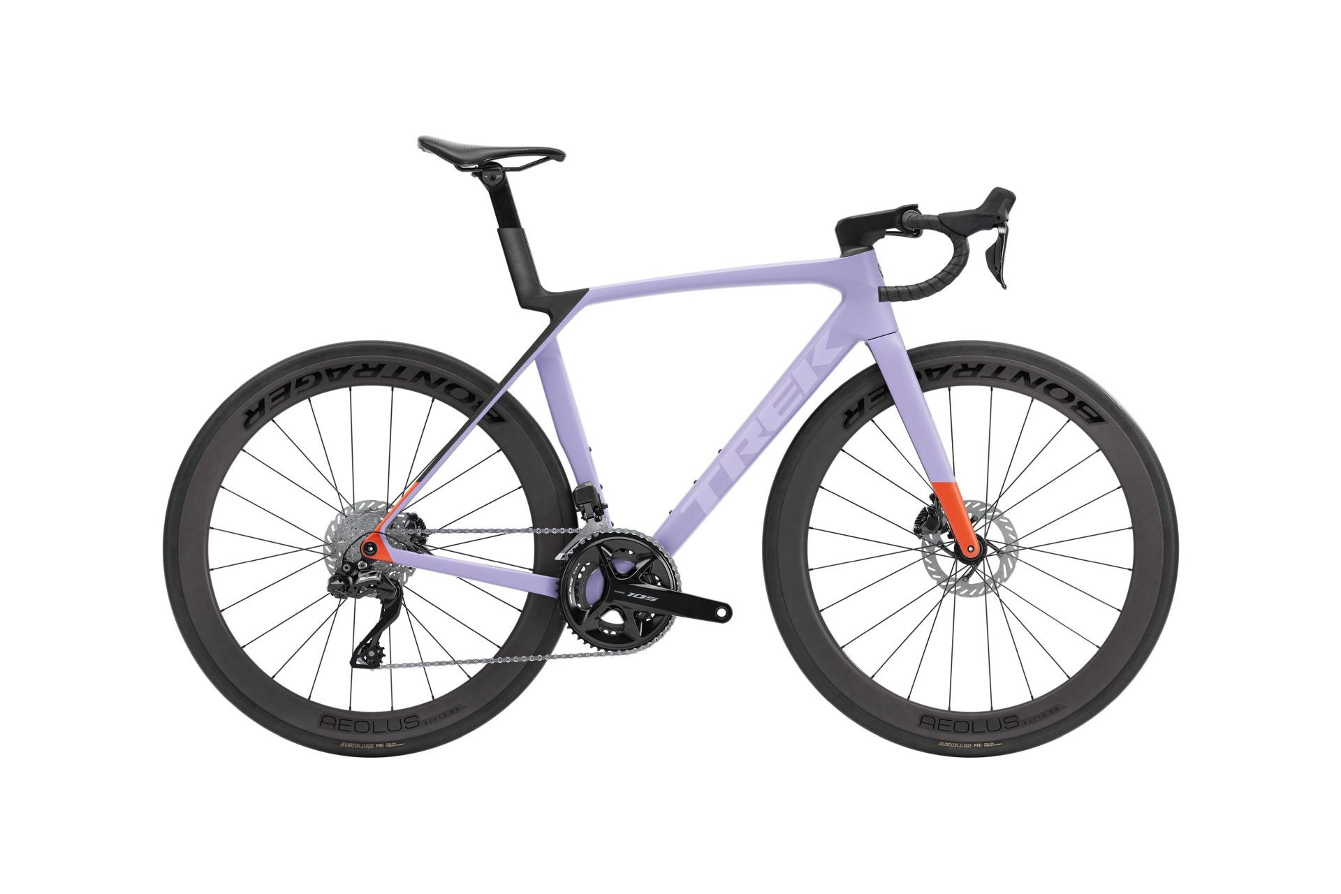 

Шоссейный велосипед Trek Madone sl 6 gen 8 - 28 дюймов - diamant - 2026, lila | matte lavender haze/deep smoke