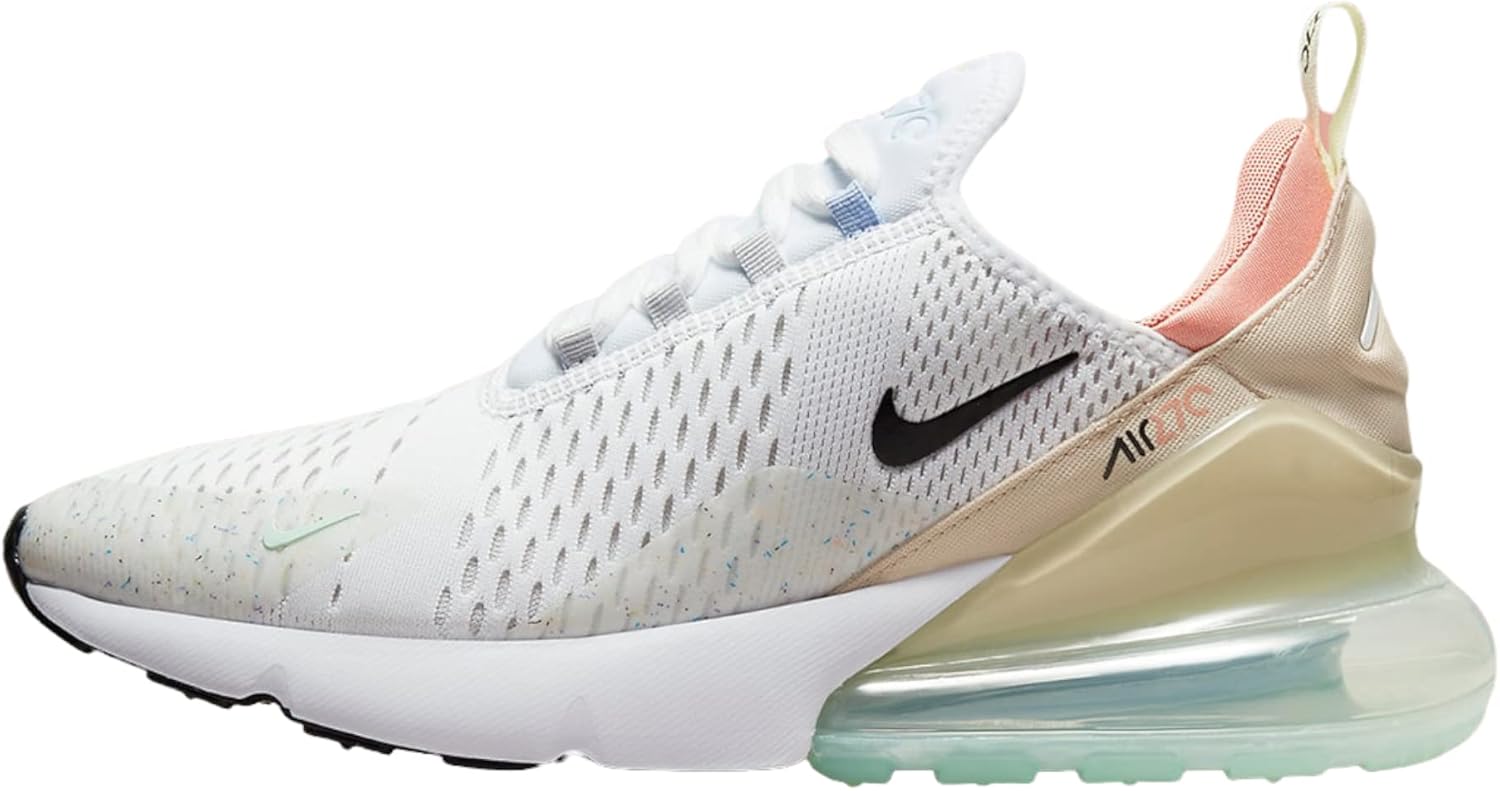

Мужские кроссовки Nike Air Max 270, White/Black/Sanddrift