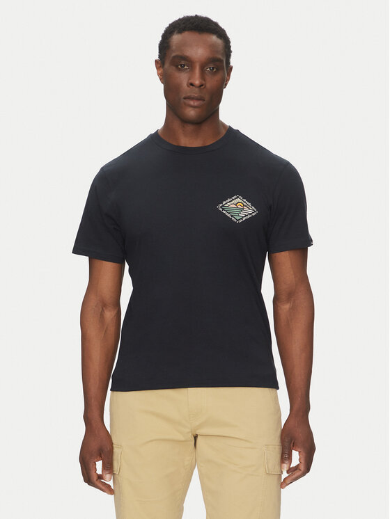 

Футболка обычного кроя EQYZT08038 Quiksilver, черный
