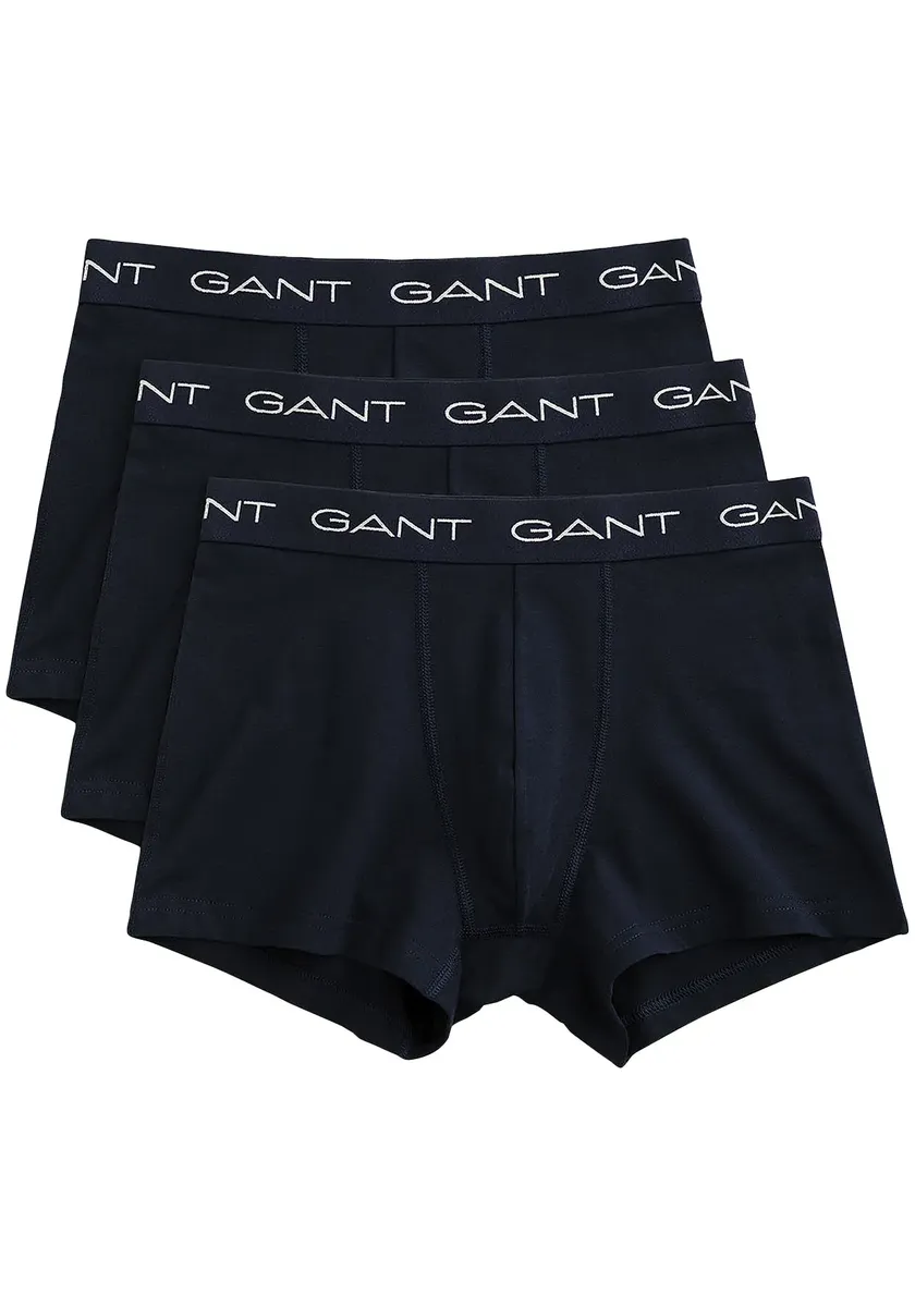 

Боксеры Gant (3 шт., 3 шт.), с эластичным поясом с логотипом, цвет морской волны