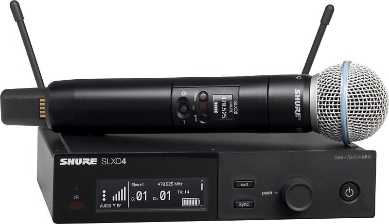 

Беспроводная система Shure SLXD24/B58-J52