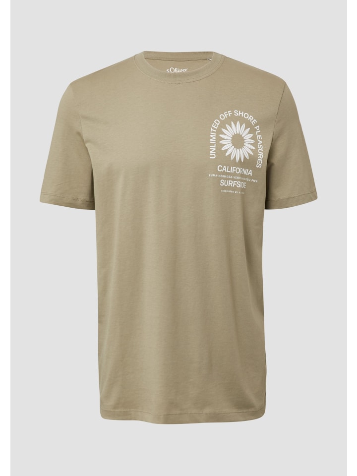 

Футболка s.Oliver, оливковый