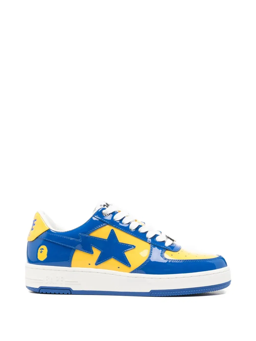 Кроссовки Bape Sta на шнуровке A BATHING APE, синий