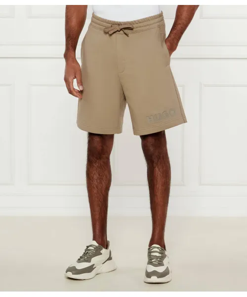 

Шорты Динкое Regular fit Hugo, бежевый