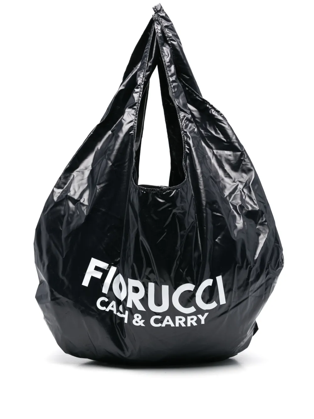 

Сумка на плечо с логотипом Fiorucci, черный