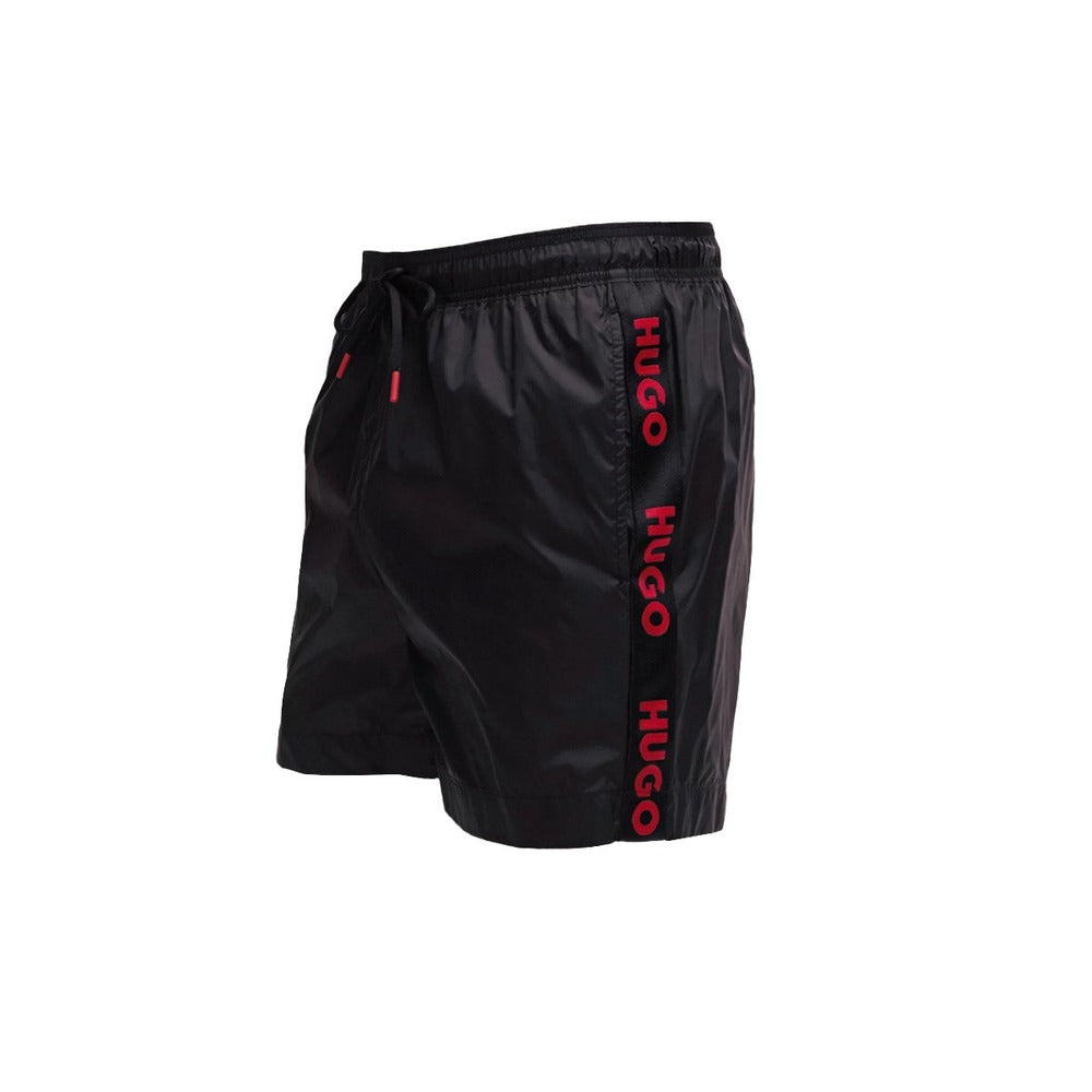 

Плавки-шорты Hugo Men's Fab Logo Taping, черные Hugo Boss